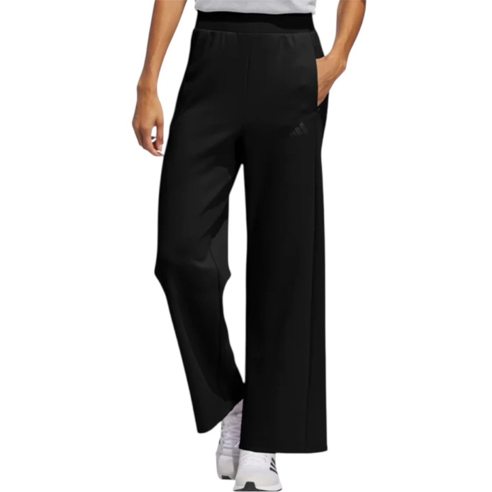 Adidas Active Wide Leg Soft Lux Pull On Pant Size Large